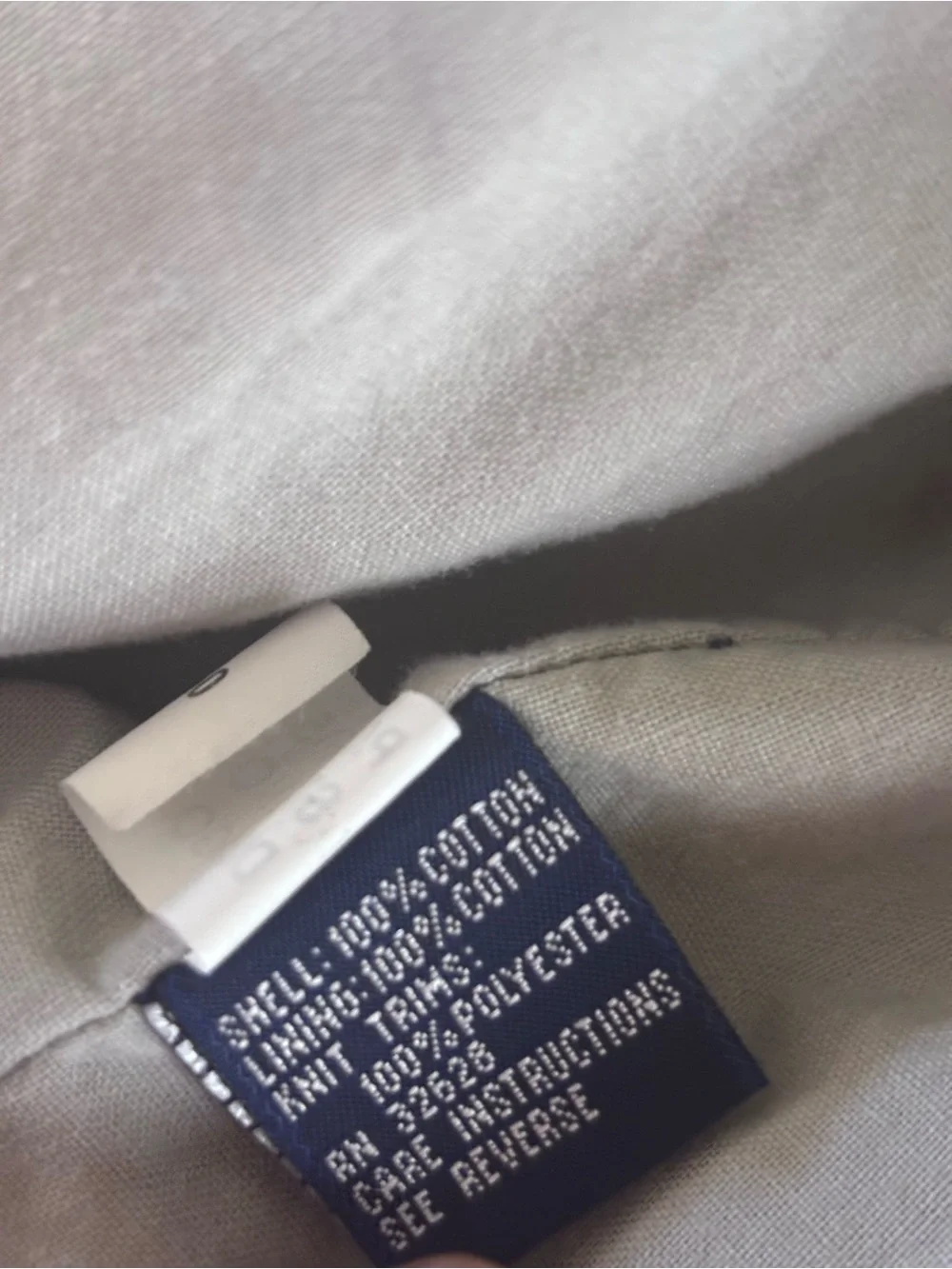Vintage Swingster 2 Tone Denim Khaki Varsity Jacket Raytheon Aircraft
